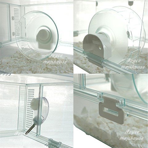 GEX 愛鼠玻璃透視屋(大型60公分)限自取
