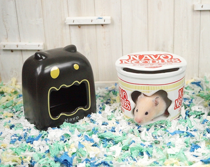 DY達洋寵物鼠小惡魔造型陶瓷窩