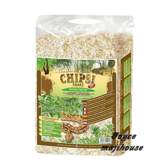 德國Chipsi 低粉塵白楊木屑(2公斤原裝)