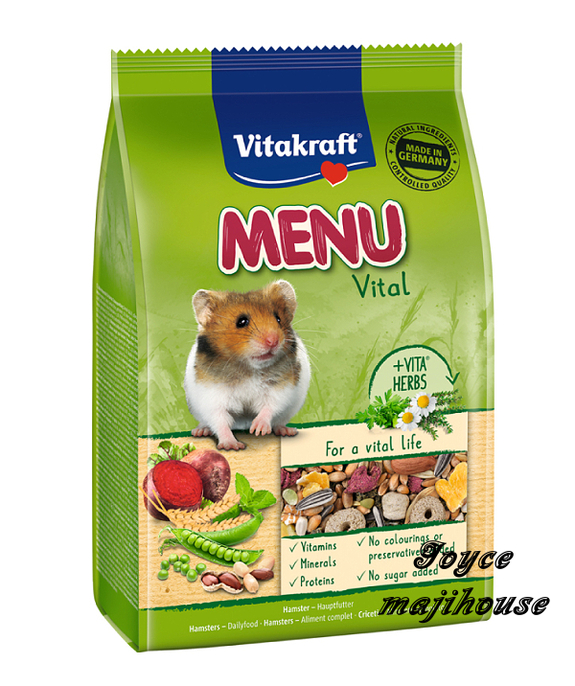 德國Vitakraft天然食譜 倉鼠主食(缺貨)