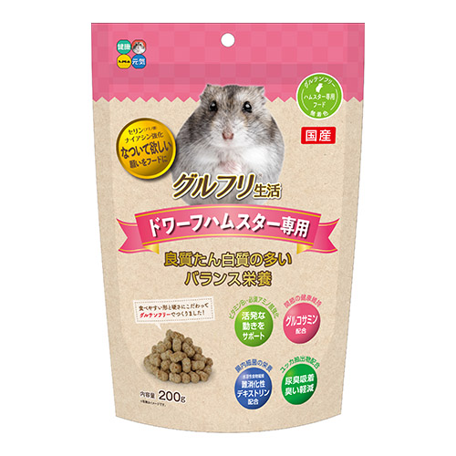 日本Hipet小型鼠專用主食(不含麩質)老年黃金鼠亦適用